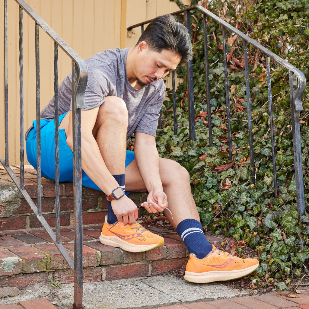 Men's Element Micro Crew Lightweight Running Socks