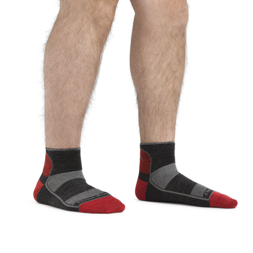 Men's 1715 Quarter Lightweight Running Socks