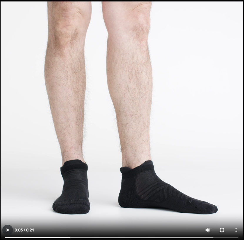 Men's Run No Show Tab Cushioned Ultra-Lightweight Running Socks